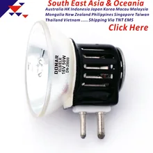 DN-29800 ELR 16 V 50 W JCR16V-50W MR14 GX7.9 ELS/ELR 16V50W галогеновая лампочка filmstrip микропленка горка проектор лампа