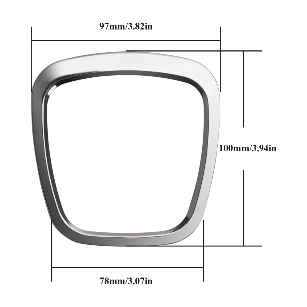 3D Mettal Стикеры рулевого наклейка для колес декоративное кольцо Стикеры Крышка для Audi A1 A3 A4 A6 C6 B6 A7 Q3 Q5 Q7 TT A5 A8 TT 80