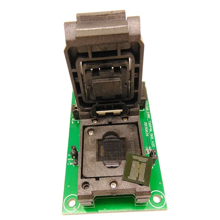 Восстановление данных чтения от eMCP221 flip shrapnel до USB2.0 тестового сиденья BGA221