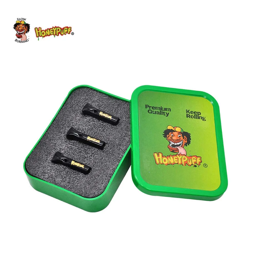 HONEYPUFF 3 x стекло многоразовые сигареты роликовый фильтр советы Роллинг Рот Советы