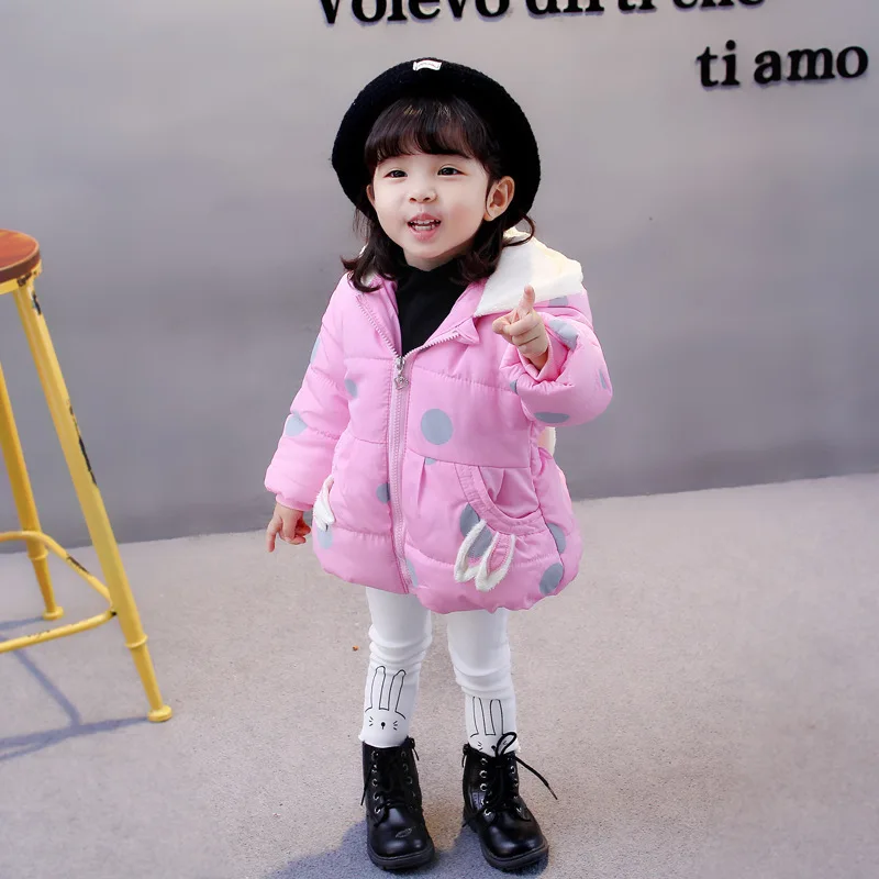 

Girls Winter Coat Children's Winter Cotton Warm Jacket Cotton-padded Jacket Cotton-padded Clothes Winter Jacket Winter