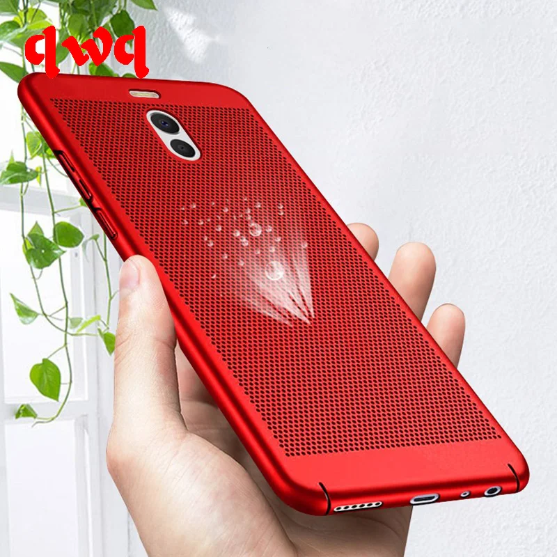 

Ultra Slim Phone Cases For Meizu Pro 7 Plus M5s M5c Case Heat Dissipation PC Back Cover For Meizu M5 M6 M3 Note Protection Shell