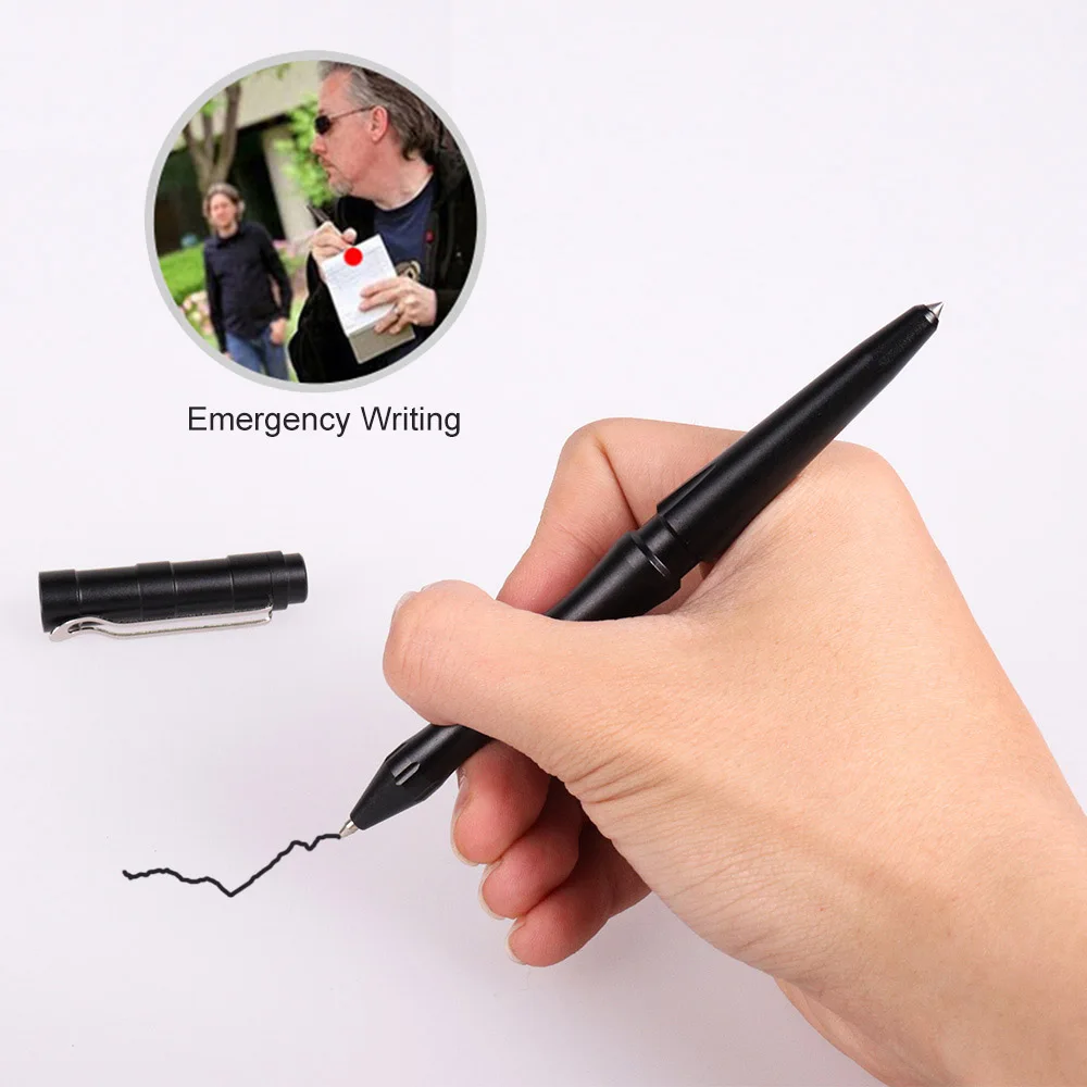 Forniture per autodifesa penna tattica protezione di sicurezza strumento di  difesa personale grigio colore nero penne tattiche sicurezza EDC