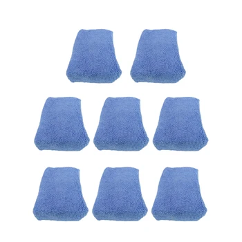

8pcs Soft Microfiber Towel Drying Towel Cleaning Polishing Cloth For Truck Auto Car Motorcycle Washing Tool Cleanser
