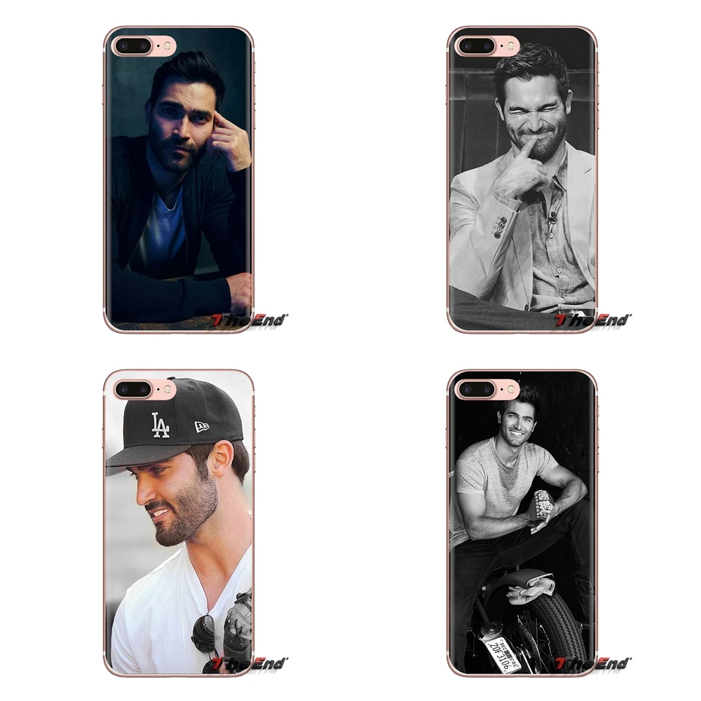 TPU Transparent Bag Case Tyler Hoechlin A Teen Wolf character For Samsung Galaxy A3 A5 A7 A9 A8 Star A6 Plus 2018 2015 2016 2017 |