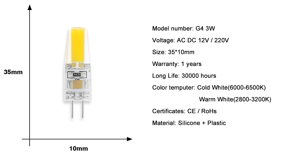 G4 G9 светодио дный лампа E14 УДАРА 3 W 6 W 9 W Лампада светодио дный лампа AC DC 12 V 220 V Bombillas светодио дный G4 G9 E14 удара заменить галогенные люстры G4