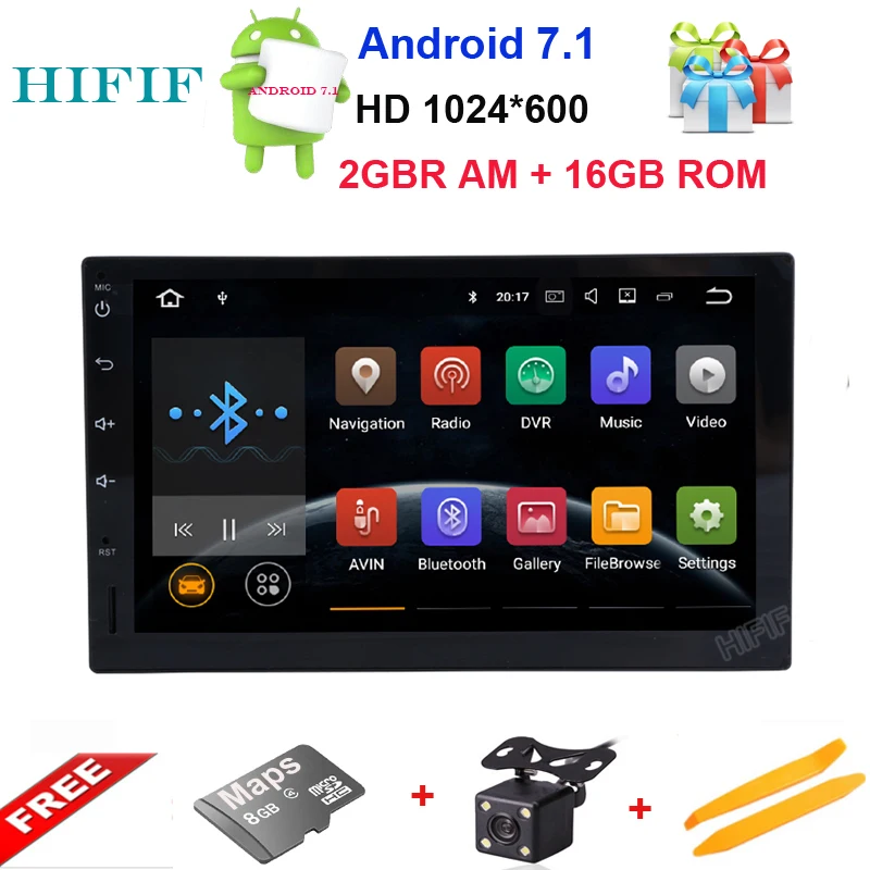 Perfect HIFIF 7 inch 2 Din Android 7.1 Car Player Audio Stereo For Universal Gps Navigation Steering-Wheel 2Din Radio Recorder Wifi Map 0 Perfect HIFIF 7 inch 2 Din Android 7.1 Car Player Audio Stereo For Universal Gps Navigation Steering-Wheel 2Din Radio Recorder Wifi Map 0