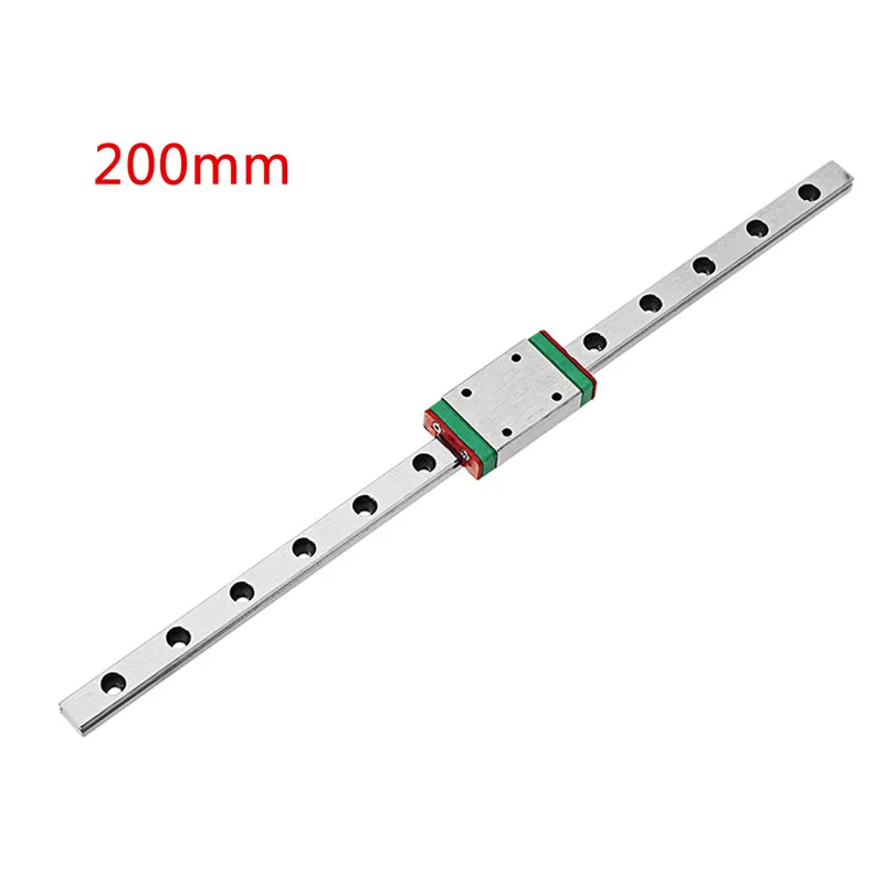 

200mm Length MGN7 Linear Rail Guide with MGN7H Linear Rail Block CNC Tool New