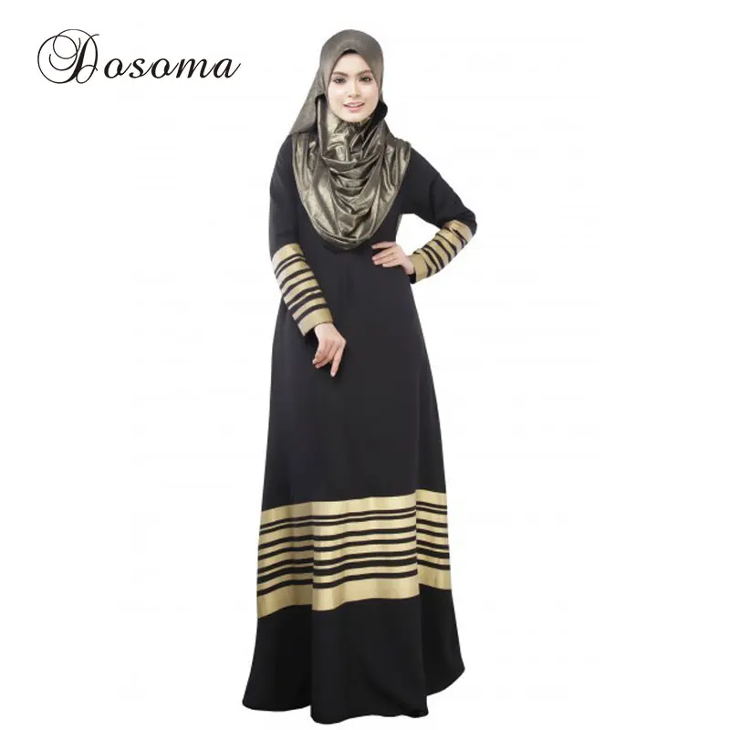 Buy Arab Robes Maxi Dress Muslim Abaya Print Women