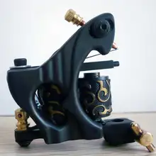 10 шт/лот профессиональная Литая железная для татуировок машина 10 Обертывания Катушки из нержавеющей стали татуировки тела искусства Ружья Катушки машины LPC-ITM-7015-2B