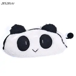 Симпатичные панды плюшевые пенал ручка карман косметические молнии сумка подарок мягкие