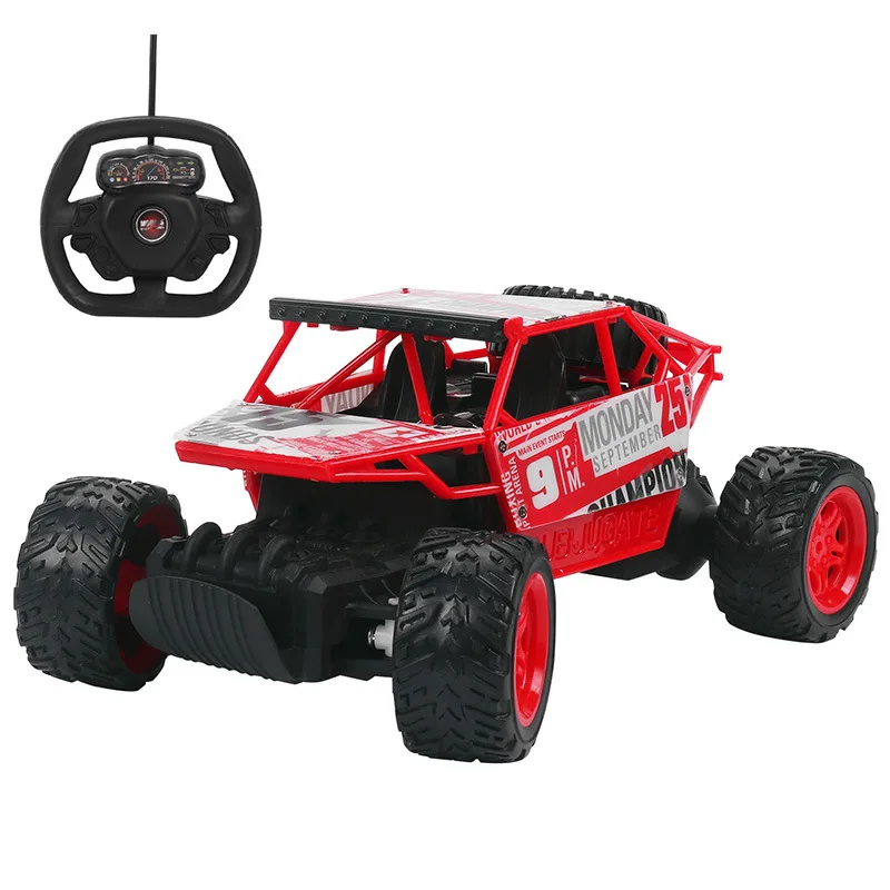 

Children's steering wheel remote control car large charging climbing off-road toy car electric car model 8816