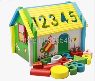 Digital home building blocks baby educational toys birthday gift baby-building-blocks