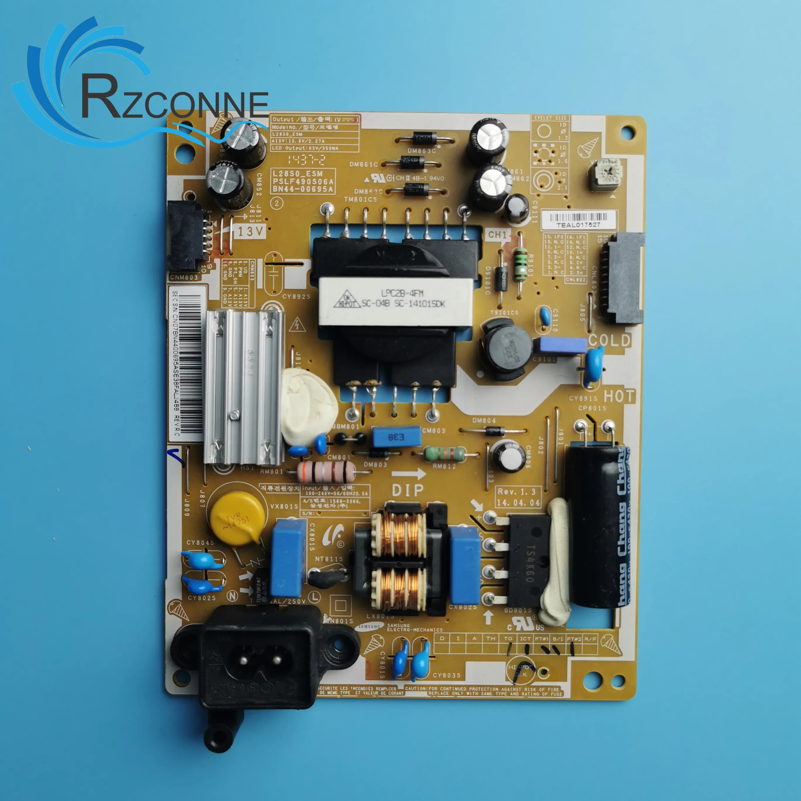 Fonte de Cartão L28s0-esm para 28 Usado Placa Alimentação Polegada Samsung Lcd tv Un28h4000a Hg28nd690a Ue28j4100ak Bn44-00695a
