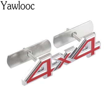 

Metal 4x4 Auto Car Sticker 4Drive Front Grill Hood Emblem for JEEP Patriot Wrangler Grand Cherokee Compass for Prado Car Styling