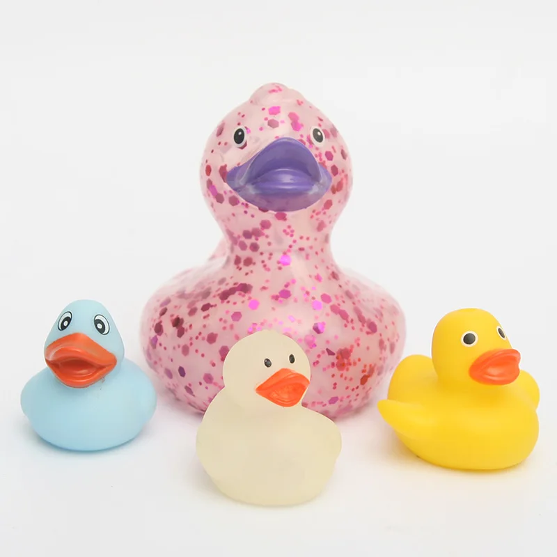 9pcs Rubber Duck Bath Toys Baby's favorite creative modeling floating ducks gift for girl and boy squeeze-sounding dabbling toy 9pcs Rubber Duck Bath Toys Baby's favorite creative modeling floating ducks gift for girl and boy squeeze-sounding dabbling toy