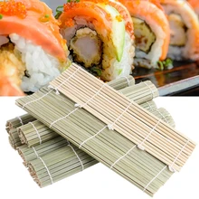 Бамбуковый Коврик для суши, рисовый онигири, роликовый роллер, производитель инструментов, 2 размера