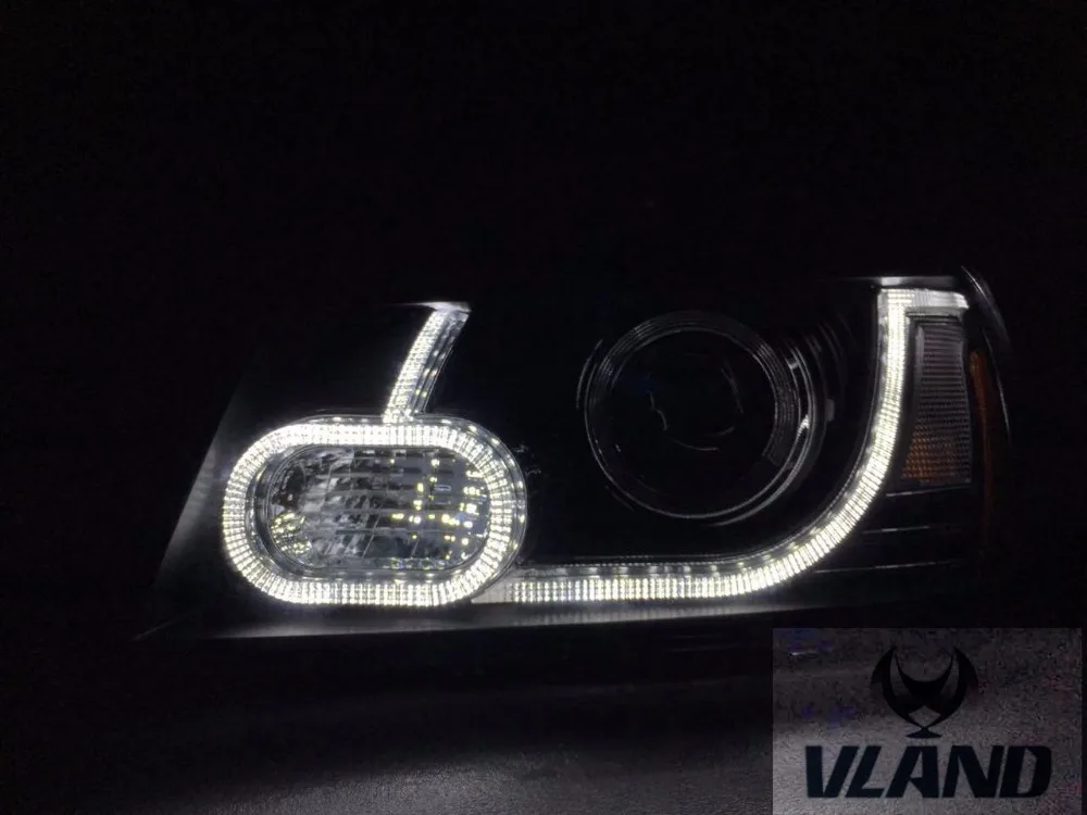 Автомобильная передняя фара VLAND для HIGHLANDER светодиодная 2000 2001 2002 2003 2007 с