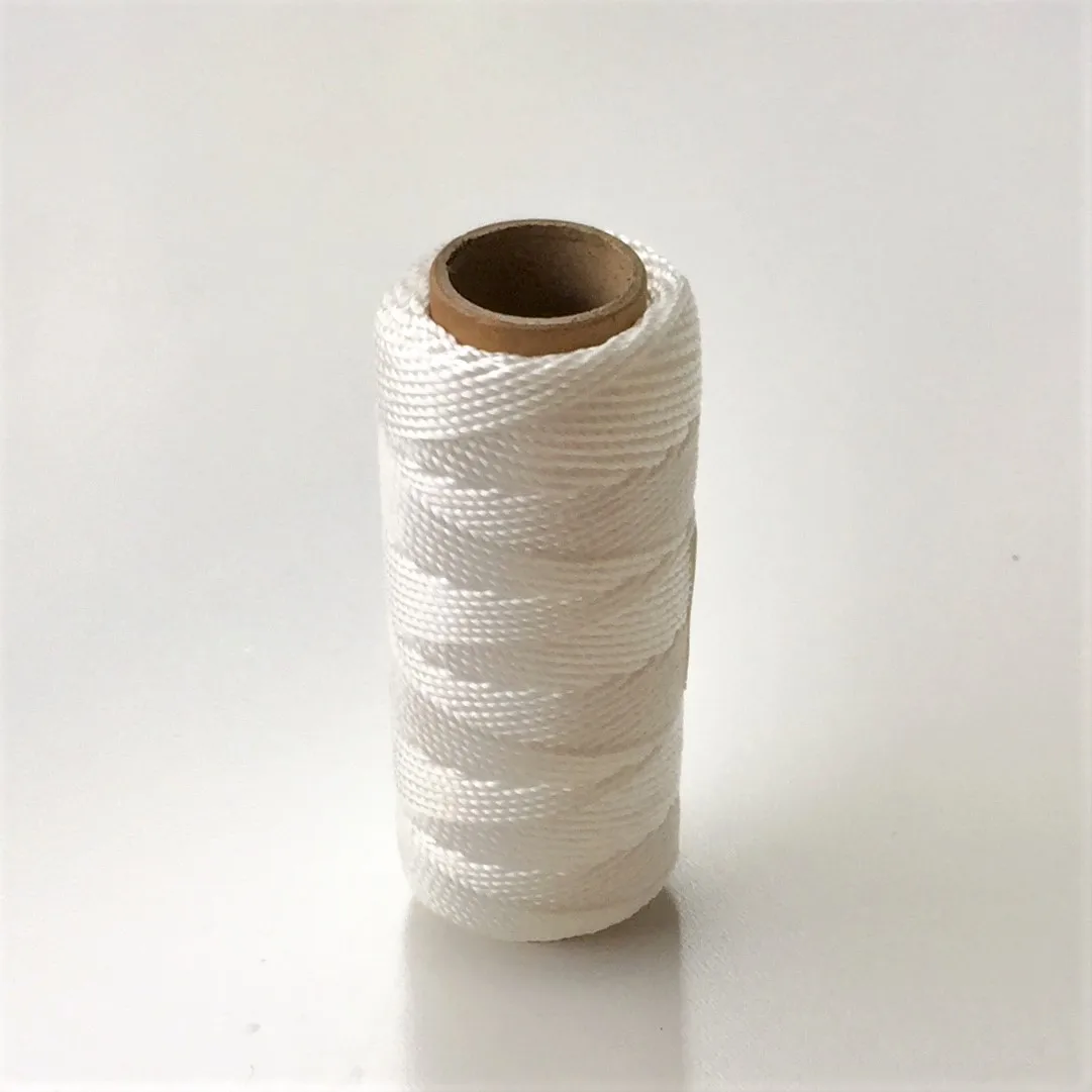 

White 1.5mmx50m Twisted Polypropylene rope PP hang tag clothes line home decoration garden accessories rope