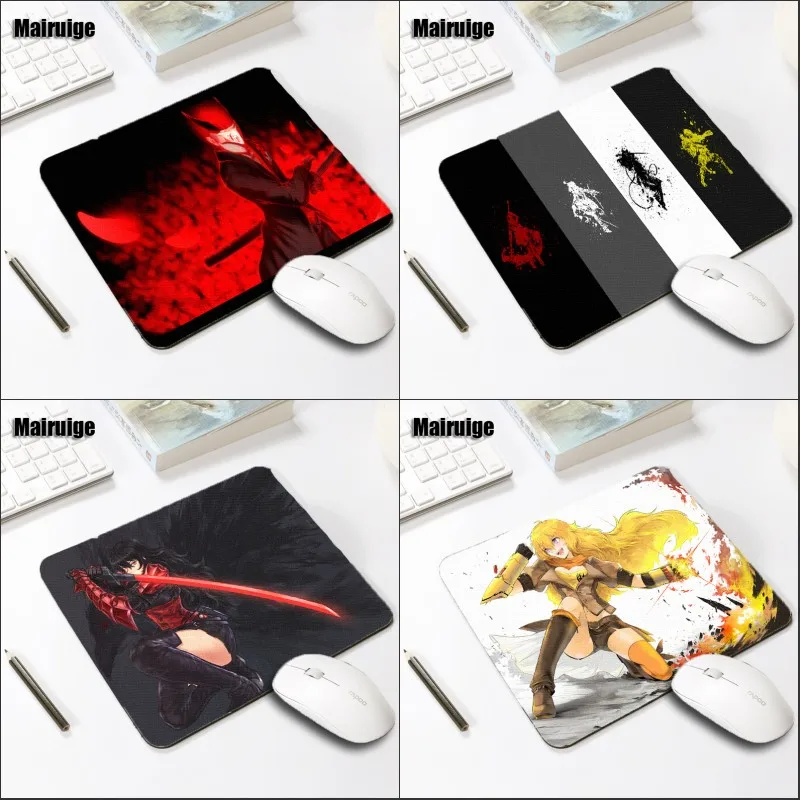 

Mairuige Small Size Mousepad Rwby Style Pattern Mousepad Raven Branwen and Yang Tablets Mats Gaming Mouse Pad Pc Keyboard Mats