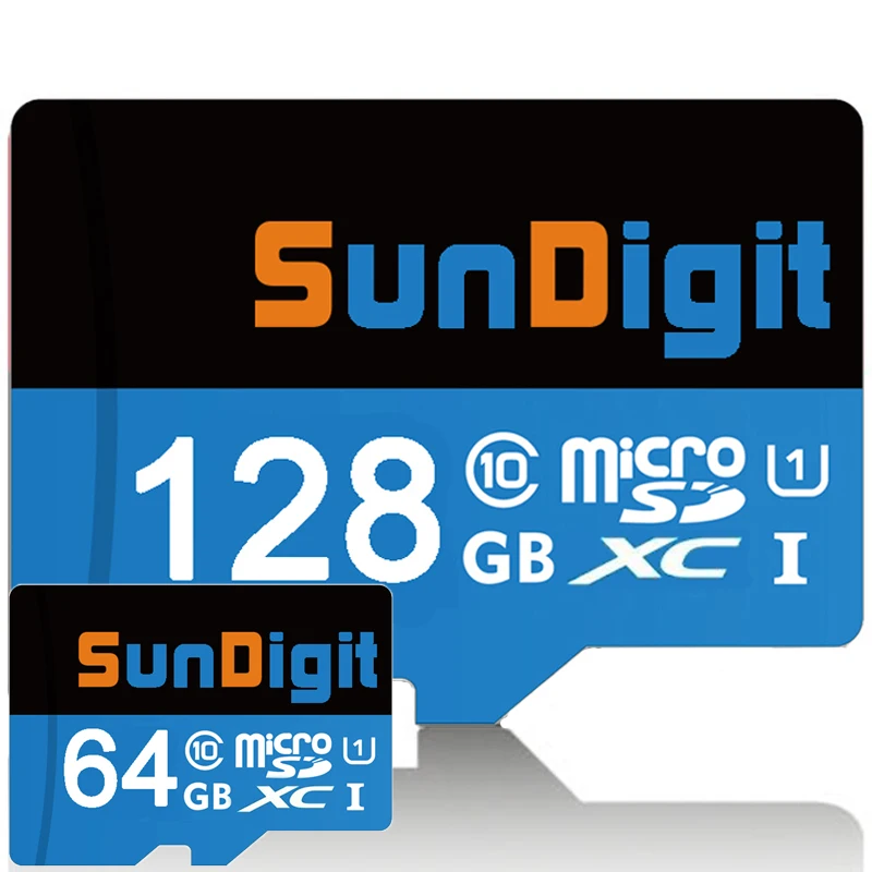 Prix pour Marque Scellé SunDigit Haute Qualité 128 GB 64 GB Carte Micro Sd Class10 SDXC Haute Vitesse jusqu'à 60 MB/s TF Cartes 128 GB Mémoire carte Prix pour Marque Scellé SunDigit Haute Qualité 128 GB 64 GB Carte Micro Sd Class10 SDXC Haute Vitesse jusqu'à 60 MB/s TF Cartes 128 GB Mémoire carte