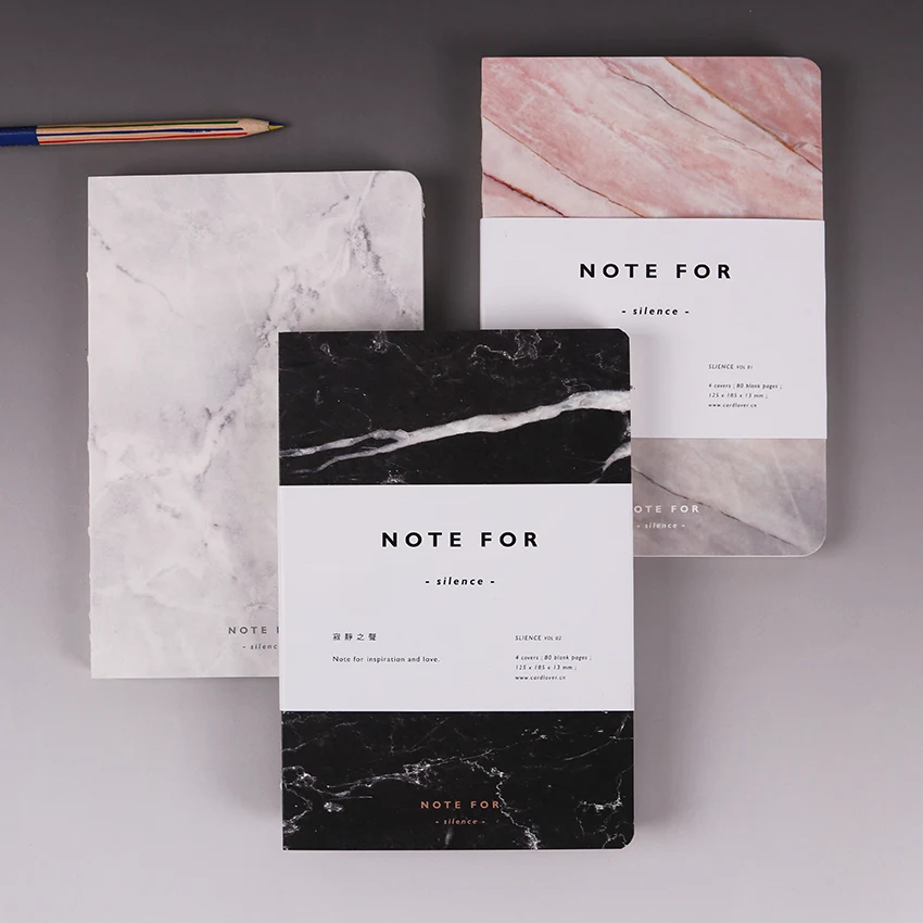 

1PC 18.5*12.5cm 80 Pages Blank Drawing Notepad Dowling Paper Notebook 3 Styles Blank Page Note Books Covers Stationery