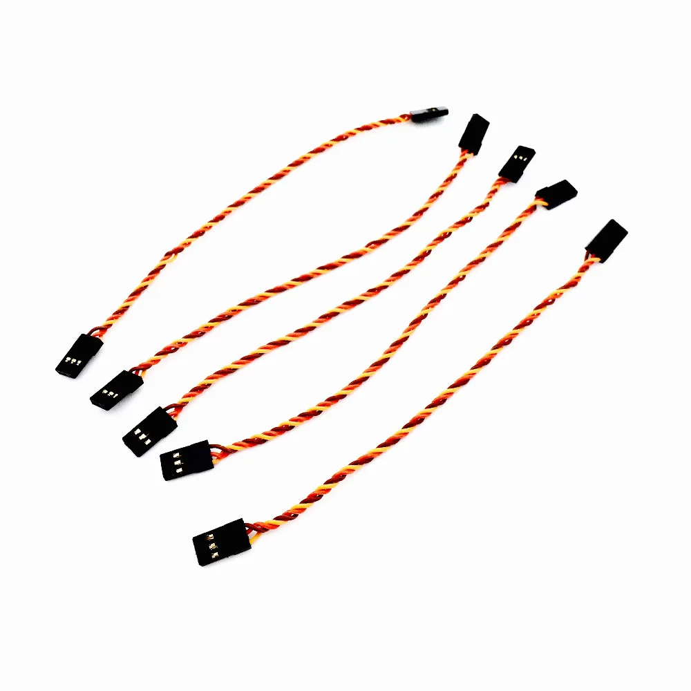15cm Male to Male Servo Cable JR Flat Cable 26 26AWG 60 Cores Flight