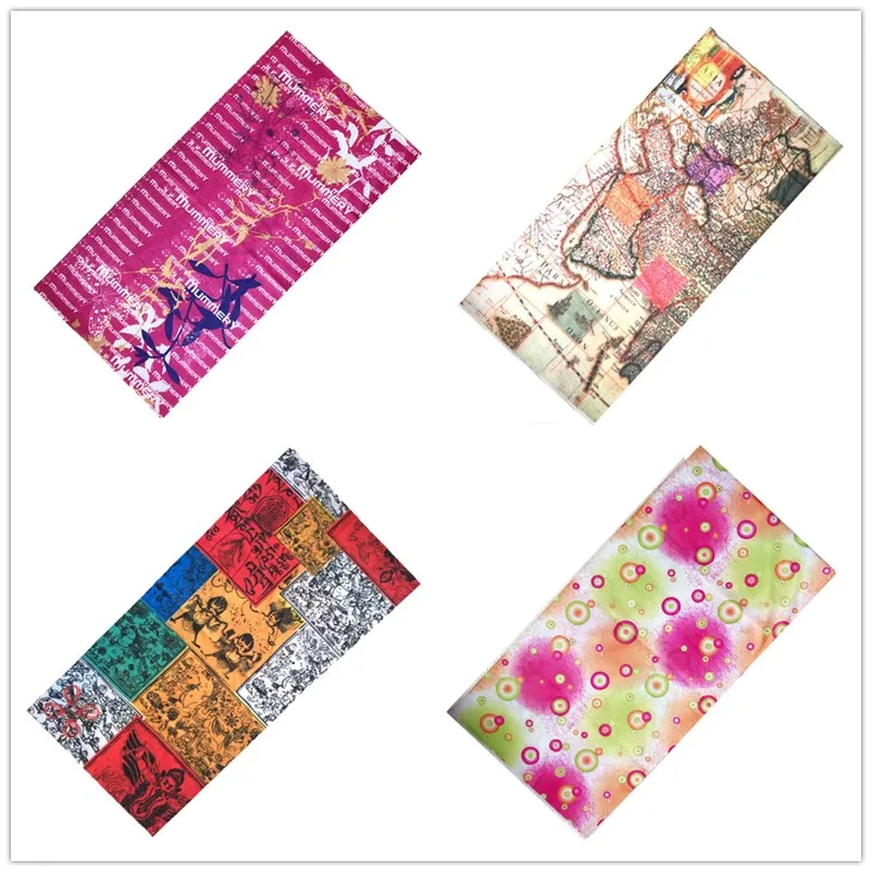 

Men Women Multi Use Tubular Seamless Bandanas Magic Headband Head Scarf Cycling Running Face Mask Headband Bandanas