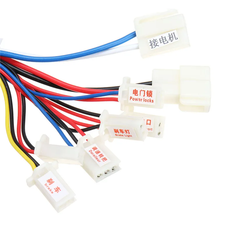 Bonde do Controlador do Motor do Trotinette da Conversão da Bicicleta 250w para a Bicicleta Ordinária de 20-28 Jogo Polegadas 24v 6 Renovação da Casa