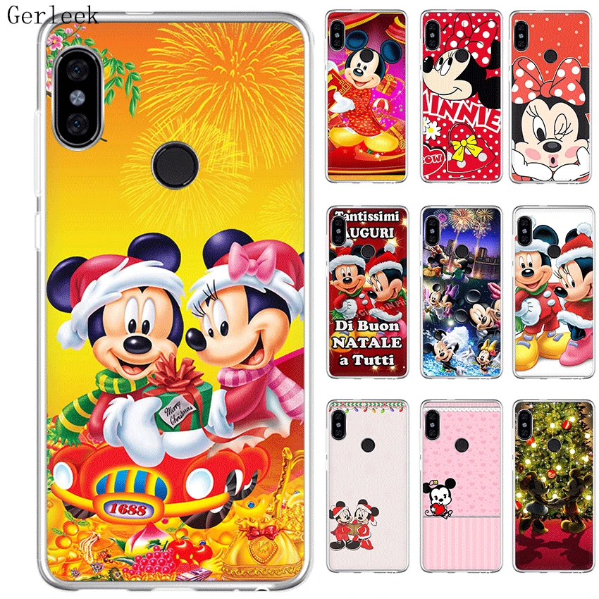 Чехол для телефона Xiaomi Redmi 4A 4X 5 5A 6 6A 7 7A 8A S2 GO K20 Pro чехол мыши новогодний | Мобильные
