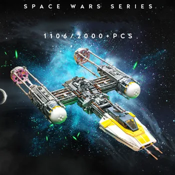 

2020 new Star Warsery War Y-wing Fighter Classic Model Kids Toys Compatible lepining STARWARSgood Building Blocks 75181