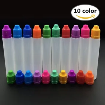 

50pcs 30ml LDPE Empty Pen Shape Plastic Squeezable Eye Dropper E Liquid Juice Refillable Bottles with 50 bottles of 10 funnels