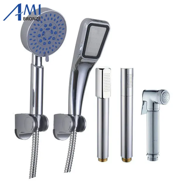 Bathroom Accessories Copper Shower Nozzle Handheld Shower Stick Hand Held Shower Headin Shower