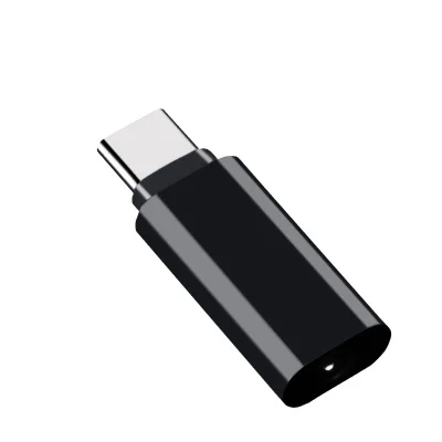 Кабель-адаптер для наушников с разъемом типа C до 3,5 мм USB 3,1 type-C USB C до 3,5 Jack аудио Aux кабель для наушников Xiaomi Mi6 - Цвет: black
