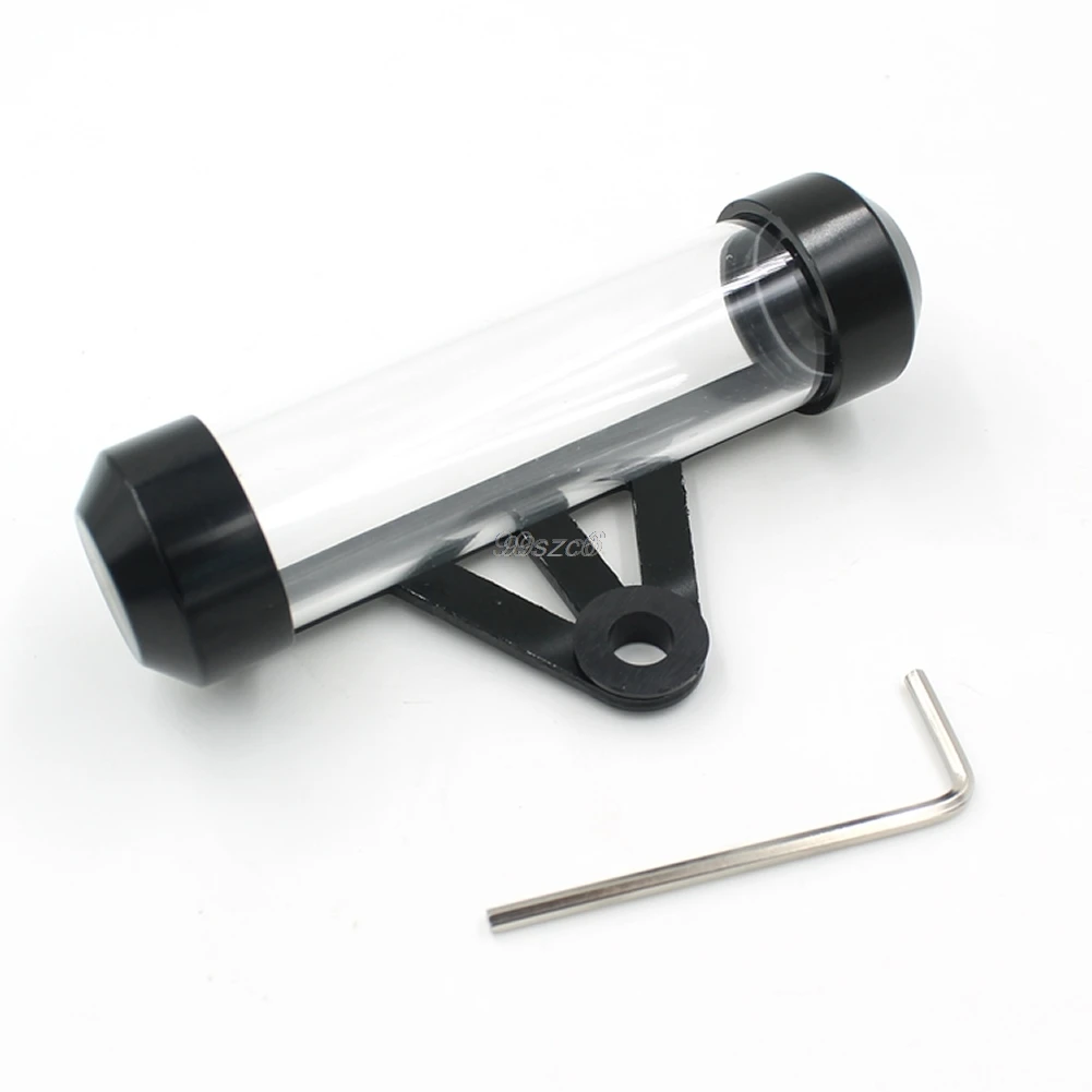 Motorcycle Accessories Metal Tax Disc Tube Holder for Motorbike Scooter Moped