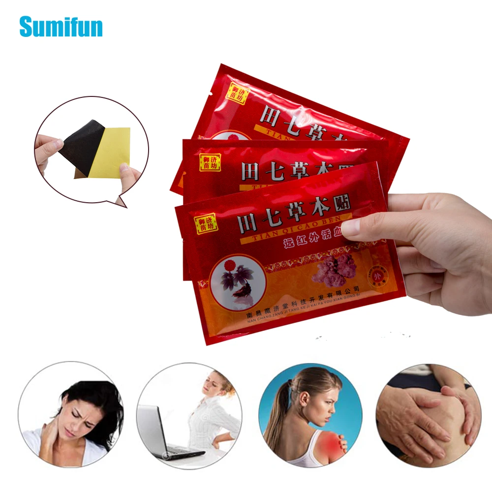 

Sumifun 40pcs/5bags Pain Relief Plaster Relief Rheumatism Joint Pain Relief Patch Medical Plaster Pain Relieve Patch D1189