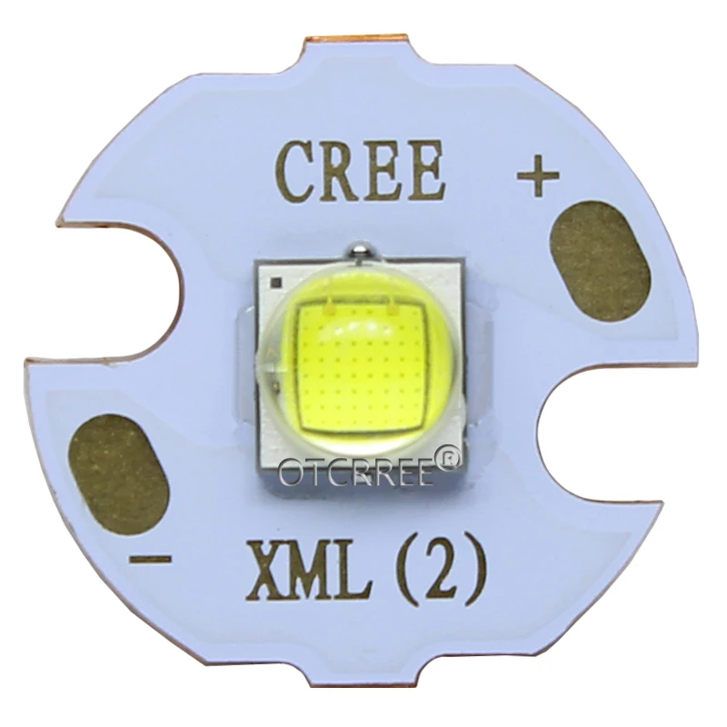 Cree XML2 XM-L2 T6 10 Вт высокой мощности Светодиодный излучатель холодный белый диод 16/20 мм PCB+ 17 мм/22 мм DC3.7V 12V EL драйвер