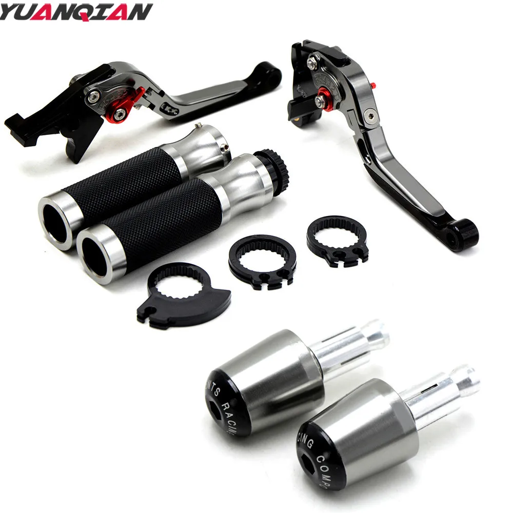 Motorbike Brake Clutch Levers Handlebar Grips Ends Hand Grips For Suzuki GSXR 750 600 GSXR600 GSXR750 1997 1998 1999 2000-2003