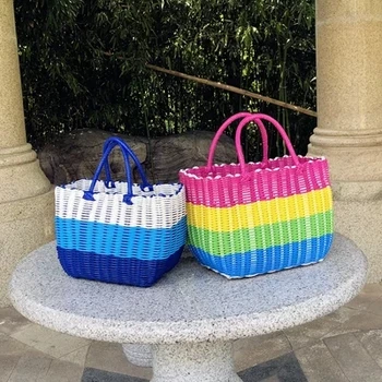 

Woven storage and shopping basket needlework pet basket buy food bath basket
