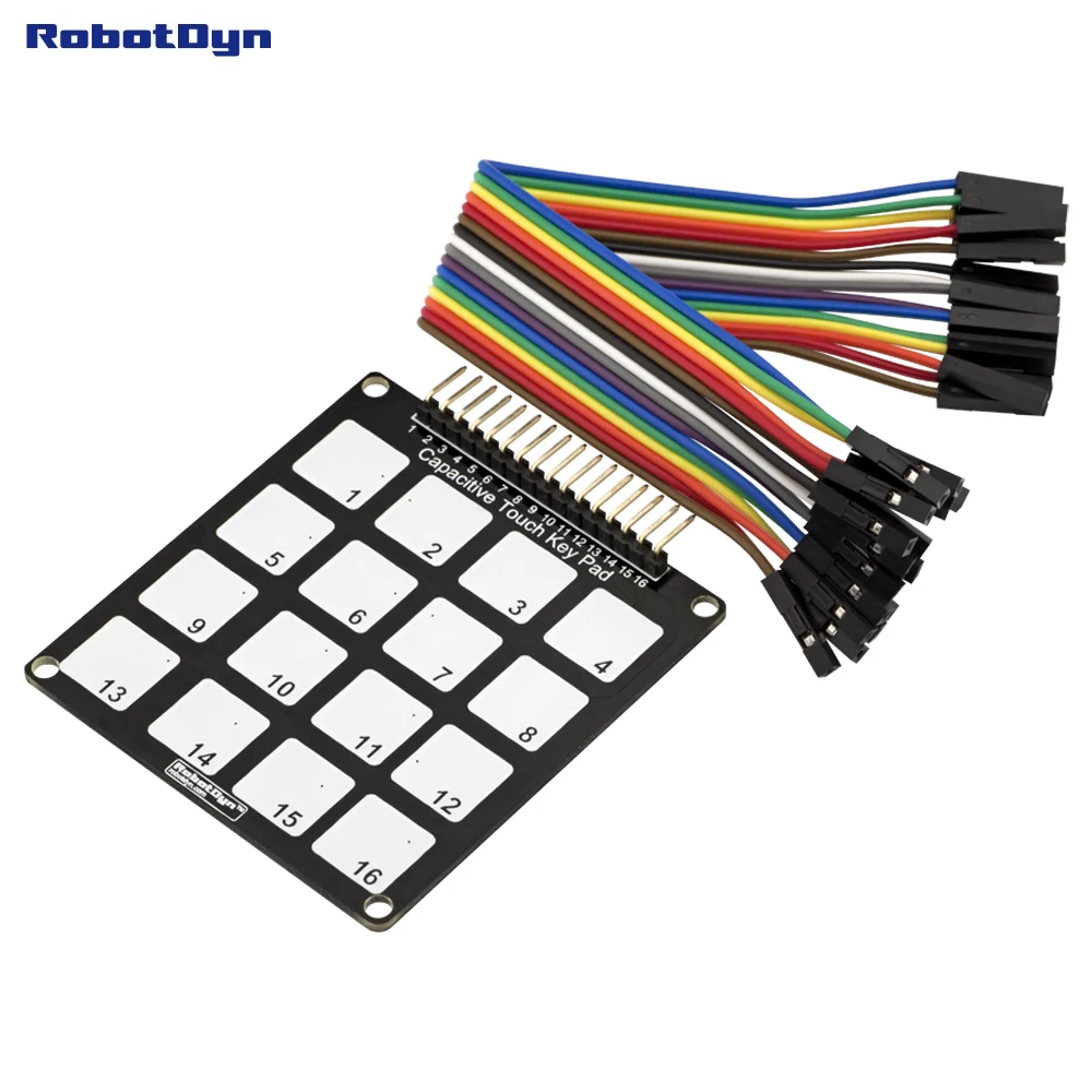 

Capacitive Touch keypad for Capacitive module. 16 keys
