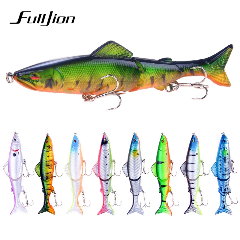 Fulljion многосекционная блесна рыболовная приманка Pesca Jerkbaits Crankbait Троллинг Карп
