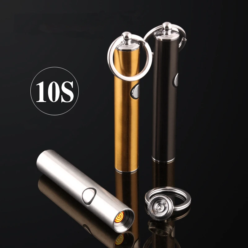 Buy Mini USB Electric Lighter For Cigarette Windproof