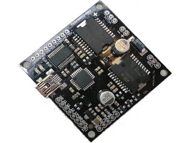 

Gimbal Brushless Controller module V3.0 50x50mm TAPR by Martinez for PTZ fpv