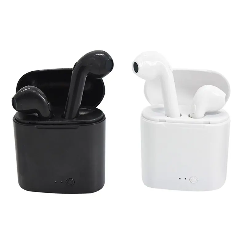 

New i7sTWS Wireless Bluetooth Earphone Stereo Earbud Headset With Charging Box Mic for iPhone xiaomi kids woman man not airpods