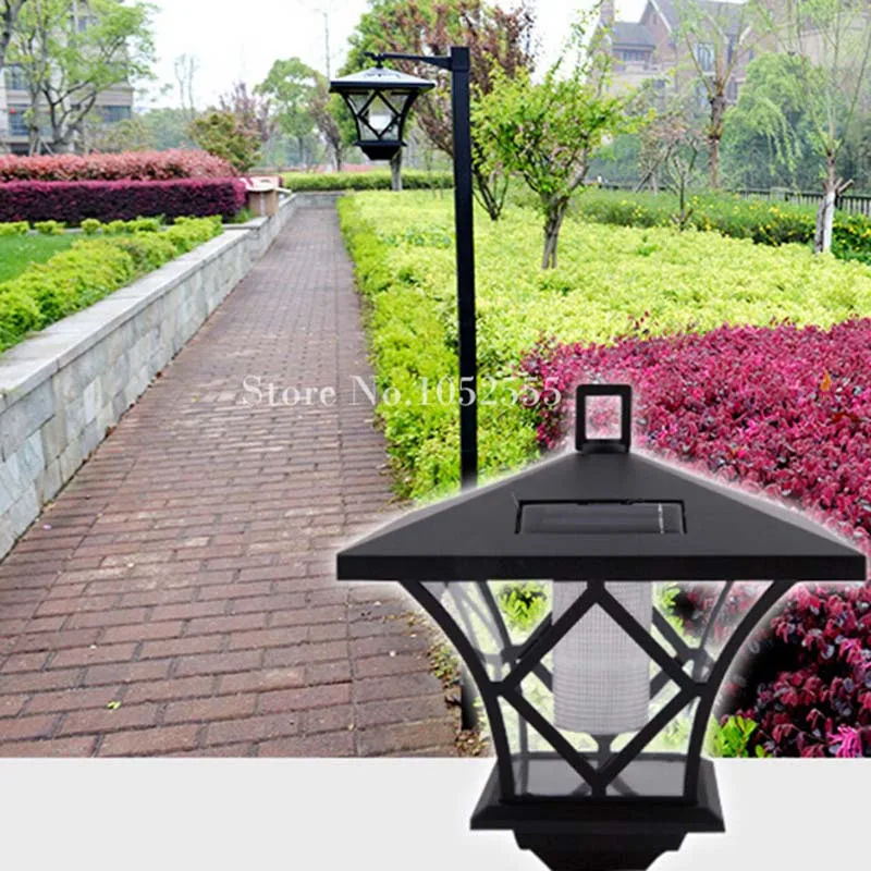 High Quality Dual use 1.5M LED outdoor lighting solar lawn lights waterproof Garden Solar road path Lamp Decoration K58