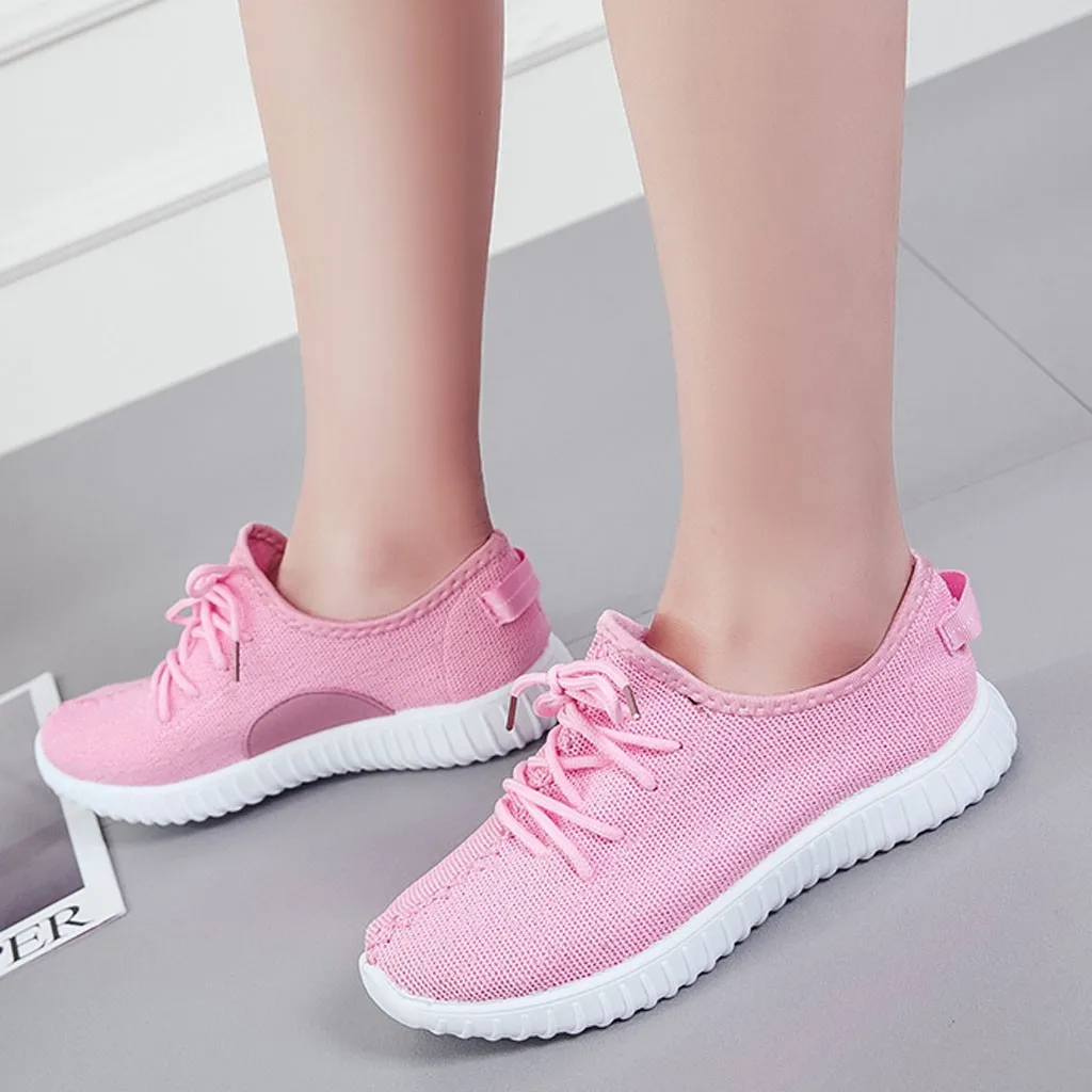 Fashion Women Mesh Breathable Sneakers Casual Shoes Student Running Shoes white sneakers women shoes 2019 white sneakers summer Fashion Women Mesh Breathable Sneakers Casual Shoes Student Running Shoes white sneakers women shoes 2019 white sneakers summer
