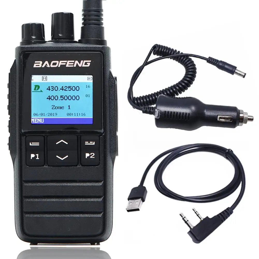 

Baofeng DM-1703 Digital Walkie Talkie Tier 1&2 Dual Band Dual Time Slot DMR Digital/Analog Upgrade DM-1801 DM-1701 1702