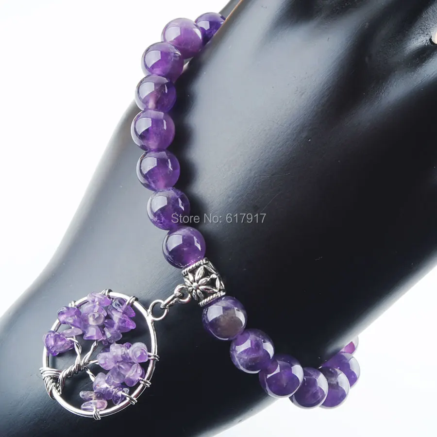Браслет женский с бусинами в виде дерева жизни 7 дюймов|tree of life bracelet|bracelet treebracelet