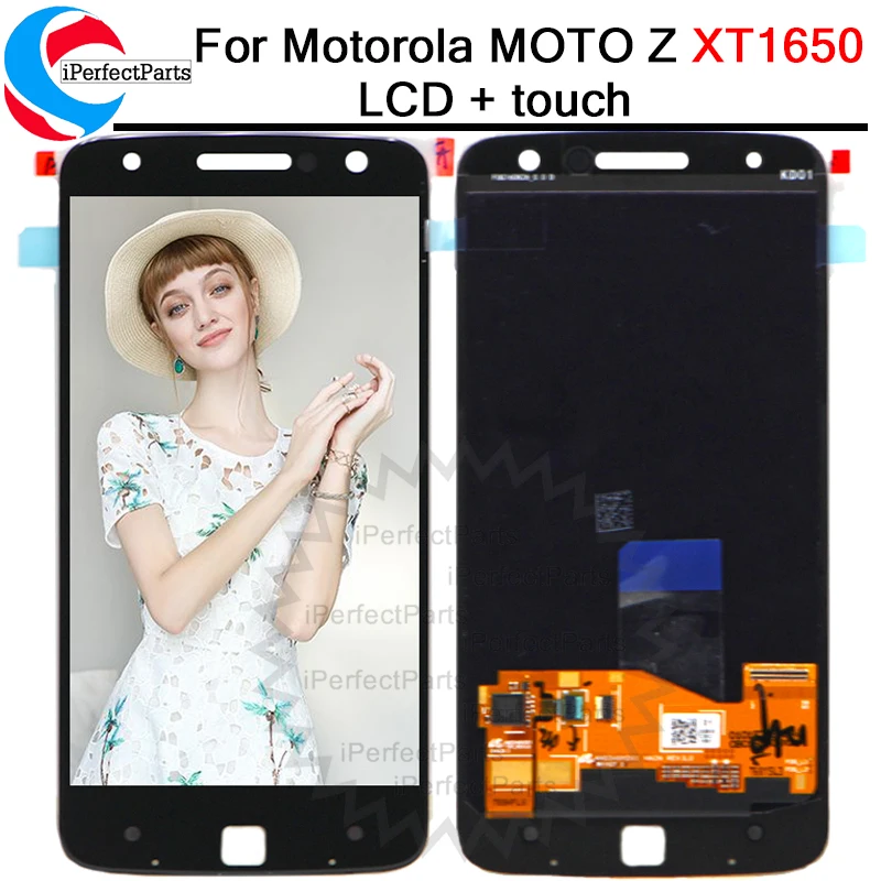 2560*1440 для Motorola MOTO Z lcd Droid Edition XLTE XT1650 xt1650 03 ЖК дисплей сенсорный экран дигитайзер