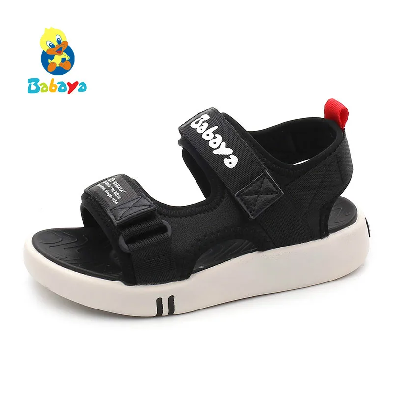 

babaya Children Sandals Boys Shoes 2019 Summer New Girls Sandals Version Beach Shoes Soft Bottom Big Kids Sandals Students